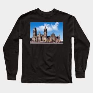 Cathedral, Mexico City. Long Sleeve T-Shirt